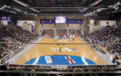 glaz arena à Cesson Rennes Handball